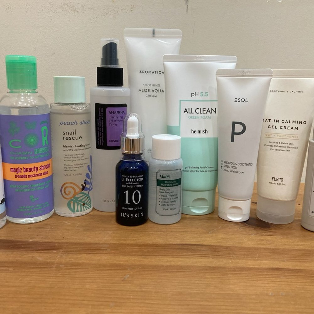 Asian skincare bundle